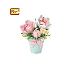 Lz8836 Loz Saksılı Gül 230 Parça Block Oyuncak