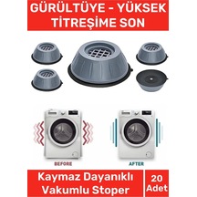 Özel Üretim Gürültü Engelleyici Titreşim Önleyici Kauçuk Çamaşır Bulaşık Makinesi 20 Adet Ayak Pedi