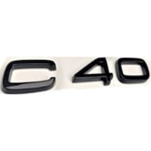 Volvo Uyumlu C40 Siyah Yazı