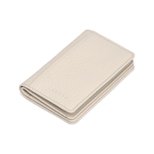 Tergan Bej Deri Unisex Kredi Kartlık 01601B19