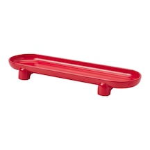 Ikea Vinterfint Mum Tabağı 42x13x4.5 Cm Kırmızı