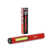 Şarjlı Mıknatıslı Çalışma Lambası Cep Feneri Wt-307-s Açık Kırmızı