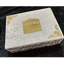 Hac-ümre Hediyelik Set Sandıklı Kabe Model Beyaz Set