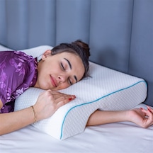 SimpleThePillow Kol Destekli Visco Boyun Yastığı Balayı Yastığı 65*49*31*12