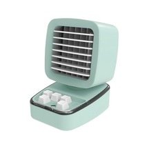 Cbtx A5 Mini Nemlendirici Soğutma Klima Fanı Usb Ev Masaüstü Su Soğutma Fanı Nane i