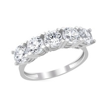 Beştaş Yüzük 3.45 Gram 14 Ayar Beyaz Altın