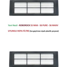 Mi Robot Vacuum Model: Sdjqr02rr Uyumlu Yeni Nesil Ultra Hepa Filtre 2 Adet