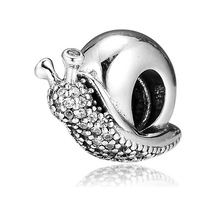 Fubena Gümüş Salyangoz Charm