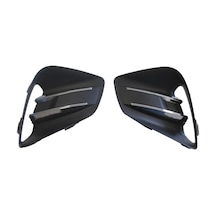 Renault Clio 5 Hatchback 2020-2023 Sis Lamba Kapağı Sağ - Sol Set 2 Parça Deliksiz Nikelajlı Oem