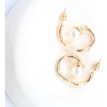Gold Çelik Küpe 2,5 Cm Çok Renkli 50479438