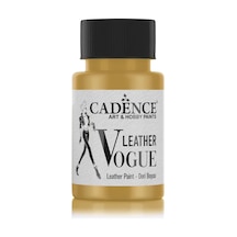 Xmlbayiciniz Cadence Leather Vogue Deri Boyası Metalik Lvm-04 Altın 50 Ml Genel