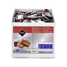 Bisküvi Karamelli Bisküvi Ayrı Ayrı Paketlenmiş 200 Adet X 6 Gr 1200 Gr 1 Kutu