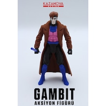 Kazanova Design Gambit Aksiyon Figürü 14 Cm X-men Marvel Masaüstü Dekoratif Hediyelik