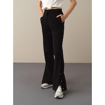 Xint Siyah Regular Fit Pamuklu Sweat Pantolon 470377