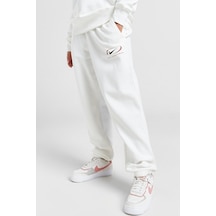 Nike Sportswear Phoenix Fleece Oversize High Rise Pants Kadın Oversize Yüksek Belli Şardonlu Eşofman Altı Beyaz