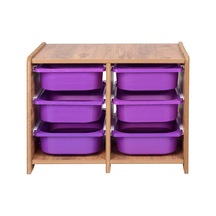 18 MM Mdf Ceviz Çocuk Odası Dolabı, Lila Çekmeceli 6'lı Düzenleyic Ceviz 18 MM Mdf Ceviz Çocuk Odası Dolabı, Lila Çekmeceli 6'lı Düzenleyic Ceviz