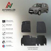 Citröen Berlingo Feel Paket 2019 Sonrası Uyumlu Havuzlu Oto Paspas