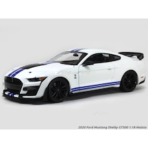 Maisto 1:18 2020 Mustang Shelby Gt500 Beyaz Model Araba