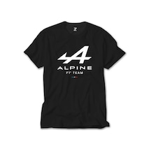 Alpine F1 Siyah Tişört Siyah