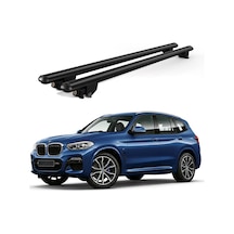 Kanca Bmw X3 2018 Ve Sonrası Uyumlu Siyah Kilitli Ara Atkı 120cm Port Bagaj Tavan Barı