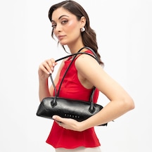 Sisley Siyah Omuz Çantası Kadın Sly 407 Sısley