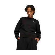 Puma Her Crew Kadın Sweatshirt 67600401 Siyah