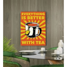 Bk Gift Cafe & Bar & Restaurant Konseptli Kanvas Tablo 50X70Cm-12 (551118800)
