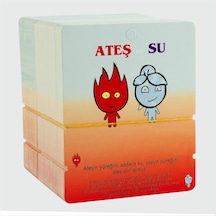 2-li - 149 - Ateş Ve Su Bileklik - Smglobal - Kartı Kırmızı