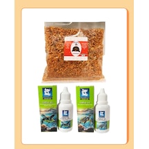 100gr Saf Gammarus + Kaplumbağa Bakım Seti