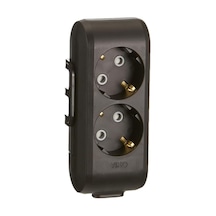 Multi-let İkili Priz Anahtarlı Topraklı Klemensli