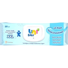 Uni Baby Vücut Temizleme Havlusu Xxl 50'li Tekli