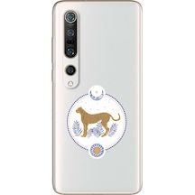 Xiaomi Mi 10 Pro Uyumlu Madalyon Tasarımlı Süper Şeffaf Telefon Kılıfı Çok Renkli