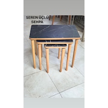 Moleni Seren 3'lü Zigon Sehpa
