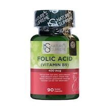 Nature'S Supreme Folic Acid 400 Mcg 90   Kapsül