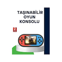520 Oyunlu Taşınabilir Oyun Konsolu Hd Ekranlı Retro Eğlence - Lisinya