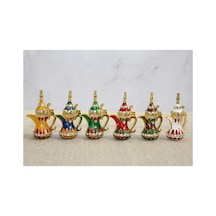 2 Adet Minik İbrik 6 Cm Mini Sunum Parçası, Küçük Servis Karafı, Mini Pitcher, Mini Ewer
