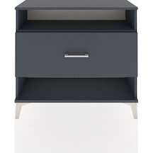 Arges Şifonyer Tek Raflı Tek Çekmeceli 88x30x80 Antrasit-antr... Antrasit
