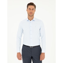 Pierre Cardin Erkek Açık Mavi Gömlek Desenli 50282965-vr003 Açik Mavi
