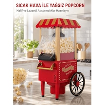 Sağlıklı Atıştırmalıklar İçin Yağsız Popcorn Makinesi Tkdytgs34wp3eznfıaz