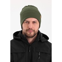 Erkek Genç Şapka Bere - Spor, Rahat, %100 Pamuklu, El Yapımı, Yerli Üretim Kalitesi - Standart / Haki Haki