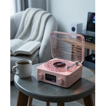Bluetooth Hoparlör 3-ü-1 Retro Tasarım Uuczzzgramafonspeaker-35