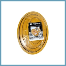 Bezos 3'li Oval Tepsi Mbt06 Çok Renkli