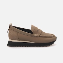 Rouge Kadın Loafer 117 Toprak