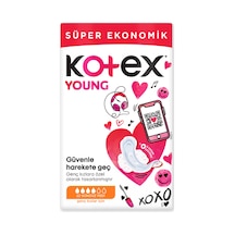 Kotex Young Ultra Süper Ekonomik Paket Gündüz 22'li 4'li Avantaj Paketi Mıchu