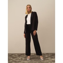 Siyah Formunu Koruyan Regular Fit Ceket 290464