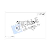 Kale-radyator Turbo Radyatörü Intercooler Ford Transit 01 2.4 Tdci Kale 020cac030 Yc15 9l440 Ba