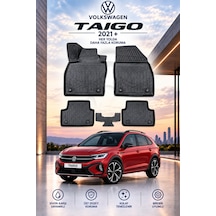 Volkswagen Taigo 2021+ Aracınıza Özel Üretim Havuzlu Paspas Takımı A+ -mod-