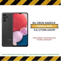 Samsung Uyumlu Galaxy A33 Kılıf El Tutamaçlı Kamera Korumalı A Kalite Silikon Kapak