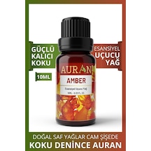 AURAN Amber Saf Esansiyel Uçucu Yağ Buhurdanlık Yağı 10 ML