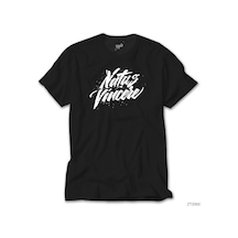Natus Vincere Hand Writing Siyah Tişört Siyah